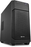 Sharkoon PC Geh&auml;use V1000 Micro-ATX schwarz