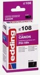 edding Druckerpatrone EDD-108 schwarz kompatibel zu Canon PGI-5 BK