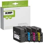 KMP Druckerpatronen H174V schwarz, cyan, magenta, gelb kompatibel zu HP 932XL/933XL