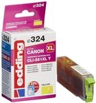 edding Druckerpatrone EDD-324 gelb kompatibel zu Canon CLI-551 XL