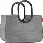 reisenthel&reg; Einkaufskorb loopshopper L 46,0 x 25,0 x 34,5 cm grau 25,0 l