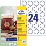 AVERY Zweckform Etiketten 5084 wei&szlig; 40,8 x 40,3 mm