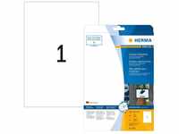 HERMA 9500, HERMA Folien-Kraftklebe-Etiketten 210,0 x 297,0 mm 10 Blatt