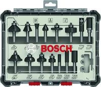 BOSCH Fr&auml;ser-Set Mixed Set 15-teilig