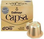 Dallmayr Capsa Crema d'Oro Kaffeekapseln, Arabicabohnen mild, 10 St.