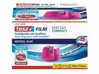 tesa Tischabroller Abroller Easy Cut Compact, Pk pink