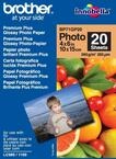 Brother BP - Fotopapier, gl&auml;nzend - 100 x 150 mm - 20 Blatt - f&uuml;r DCP J132, J152,