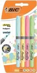 BIC&reg; Highlighter Grip Pastell Textmarker Mehrfarbig