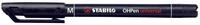 STABILO OHPen universal Folienstifte 1.0 mm Schwarz