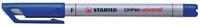 STABILO OHPen universal Folienstifte 0.7 mm Blau