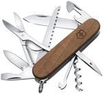 VICTORINOX Schweizer Taschenmesser Huntsman Wood nussbaum