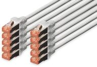 Digitus CAT 6 S/FTP Patchkabel, 10 St&uuml;ck
