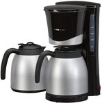 CLATRONIC KA 3328 Kaffeemaschine schwarz/Edelstahl