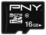 PNY Performance Plus microSDHC Speicherkarte 16 GB