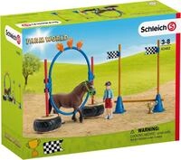 Schleich&reg; Spielfiguren-Set Farm World Pony Agility Rennen 42482