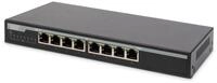 Digitus 8-Port Gigabit Netzwerkswitch, Desktop, unmanaged
