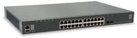 LevelOne Switch Kilby Stackable 28 Gigabit Ehternet-Ports mit 24 Gigabit