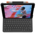 Logitech Slim Folio Tastatur und Folioh&uuml;lle grafit