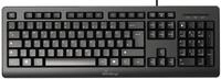 MediaRange Tastatur kabelgebunden MROS109 schwarz