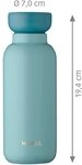 MEPAL Isolierflasche Ellipse 0,35 l nordic green