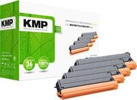 KMP Toner B-T98V schwarz, cyan, magenta, gelb kompatibel zu brother TN421BK/C/M/Y,