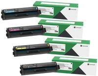 Lexmark Original C3220 Toner - 4er Multipack - cyan, magenta, gelb, schwarz