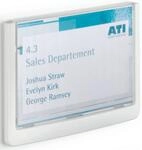 DURABLE T&uuml;rschild 14,9 x 10,55 cm wei&szlig;