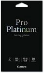 Canon PT-101 Pro Platinum Fotopapier gl&auml;nzend 100x150mm 300 g/m&sup2; - 50 Blatt
