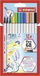 STABILO Brush-Pens Mehrfarbig