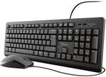 Trust Primo kabelgebundenes Tastatur & Maus Set DE