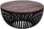 WOHNLING WL5.547 Couchtisch Braun 70 cm x 70 cm x 33 cm