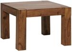 WOHNLING WL1.213 Couchtisch Massivholz Sheesham 60 cm x 60 cm x 40 cm