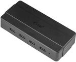 I-TEC USB-A Advance Charging Hub 4 Port mit Netzteil