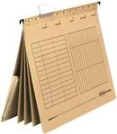 herlitz H&auml;ngehefter DIN A4 natronbraun