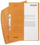 FALKEN Einhakhefter DIN A4 kaufm&auml;nnische Heftung orange