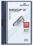 DURABLE Klemmhefter Duraclip DIN A4 dunkelblau