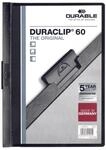 DURABLE Klemmhefter Duraclip DIN A4 schwarz
