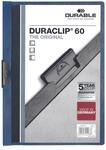 DURABLE Klemmhefter Duraclip DIN A4 dunkelblau