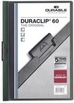 DURABLE Klemmhefter Duraclip DIN A4 dunkelgr&uuml;n