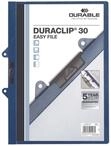 DURABLE Klemmhefter 30 EASY FILE dunkelblau