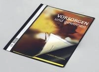 DURABLE Pr&auml;sentationshefter DURAPLUS f&uuml;r DIN A4 &uuml;berbreit schwarz