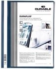 DURABLE Pr&auml;sentationshefter DURAPLUS f&uuml;r DIN A4 &uuml;berbreit dunkelblau