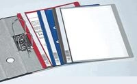 DURABLE Schnellhefter DIN A4 &uuml;berbreit PVC grau