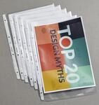 LEITZ Prospekth&uuml;llen DIN A4 0.13 mm transparent