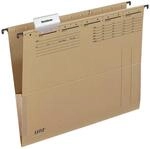 LEITZ H&auml;ngetasche ALPHA 1916 naturbraun - 10 St&uuml;ck