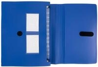 FolderSys F&auml;chermappe DIN A4 12-Fach blau