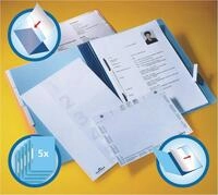 DURABLE Personalhefter DIN A4 kaufm&auml;nnische Heftung blau
