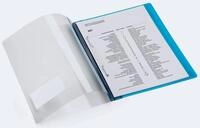 DURABLE Schnellhefter DIN A4 &uuml;berbreit PVC dunkelblau