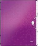 LEITZ Ordnungsmappe DIN A4 12-Fach violett