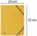 Exacompta Eckspanner DIN A4 gelb